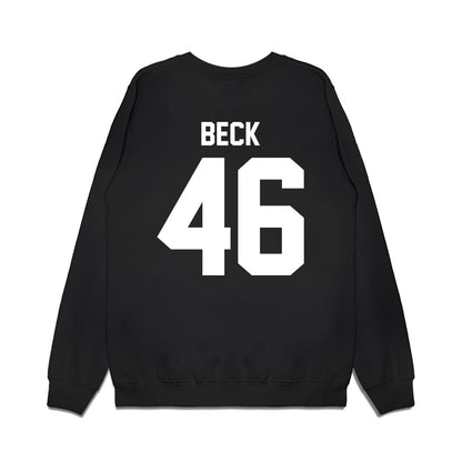 Texas A&M - NCAA Football : Qui Beck - Vintage Premium Crewneck Sweatshirt-1