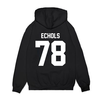 Texas A&M - NCAA Football : Coen Echols - Vintage Premium Hooded Sweatshirt-1