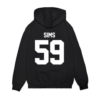 Texas A&M - NCAA Football : Chace Sims - Vintage Premium Hooded Sweatshirt-1