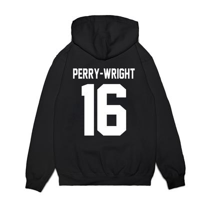 Texas A&M - NCAA Football : Bryce Perry-Wright - Vintage Premium Hooded Sweatshirt-1