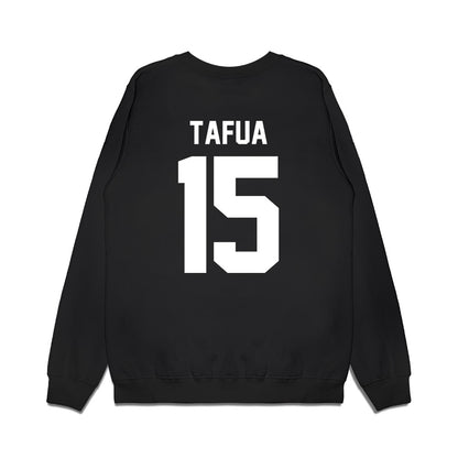 Texas A&M - NCAA Football : Caleb Tafua - Vintage Premium Crewneck Sweatshirt-1
