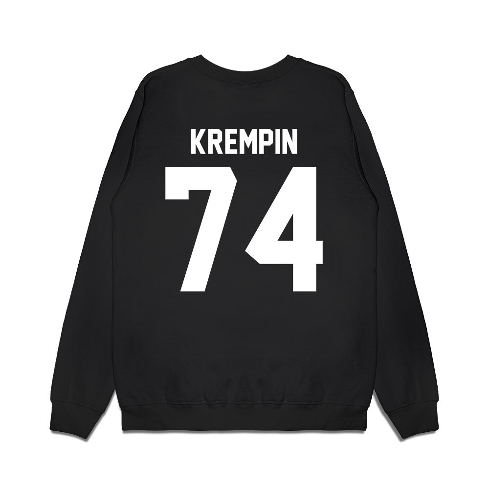 Texas A&M - NCAA Football : Zaden Krempin - Vintage Premium Crewneck Sweatshirt-1