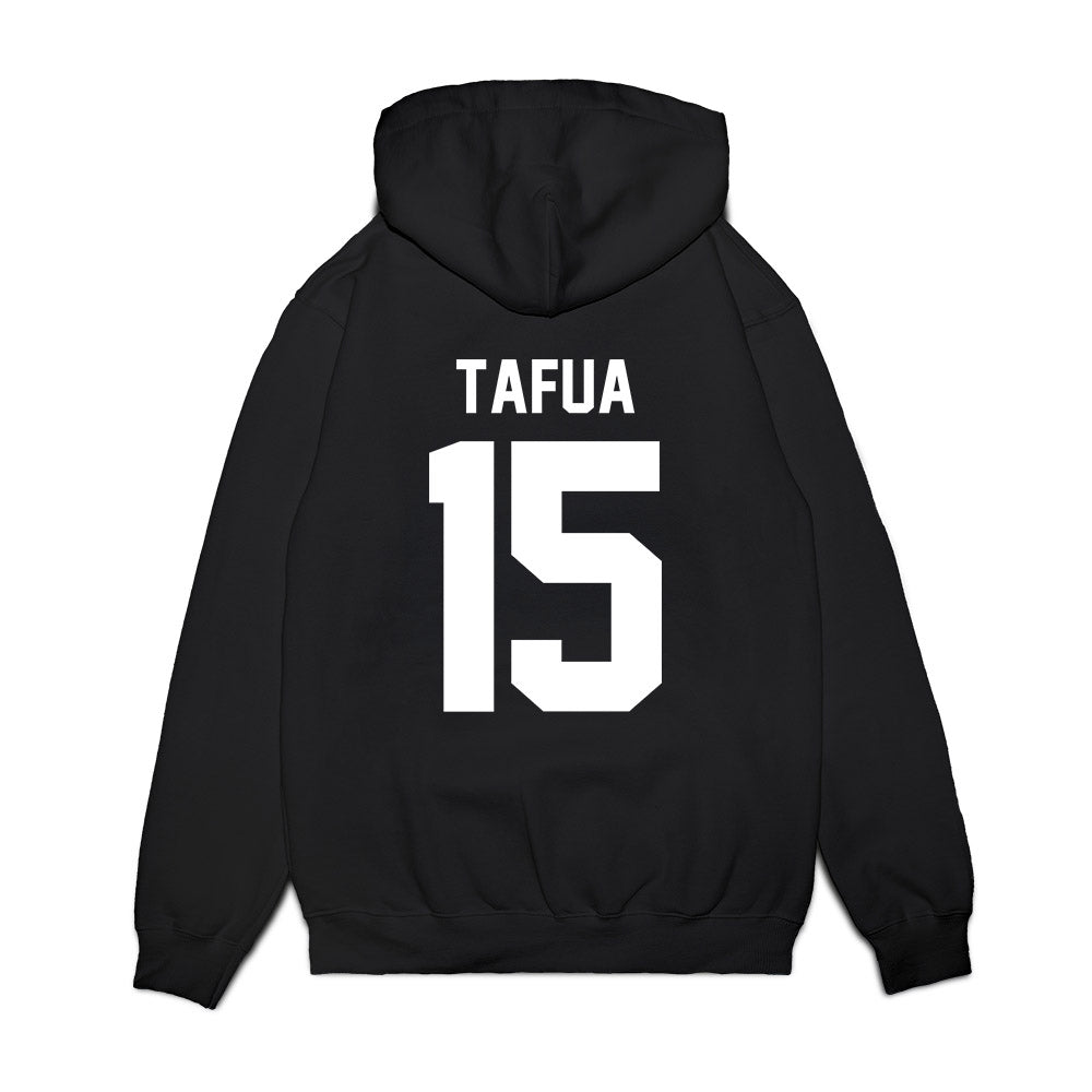 Texas A&M - NCAA Football : Caleb Tafua - Vintage Premium Hooded Sweatshirt-1