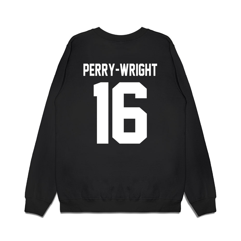Texas A&M - NCAA Football : Bryce Perry-Wright - Vintage Premium Crewneck Sweatshirt-1