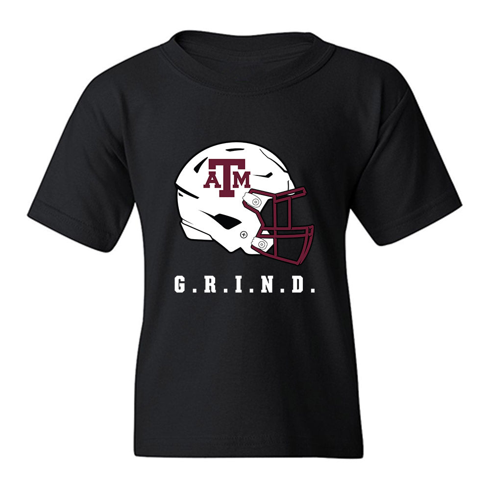Texas A&M - NCAA Football : Madden Williams - Vintage Youth T-Shirt-0
