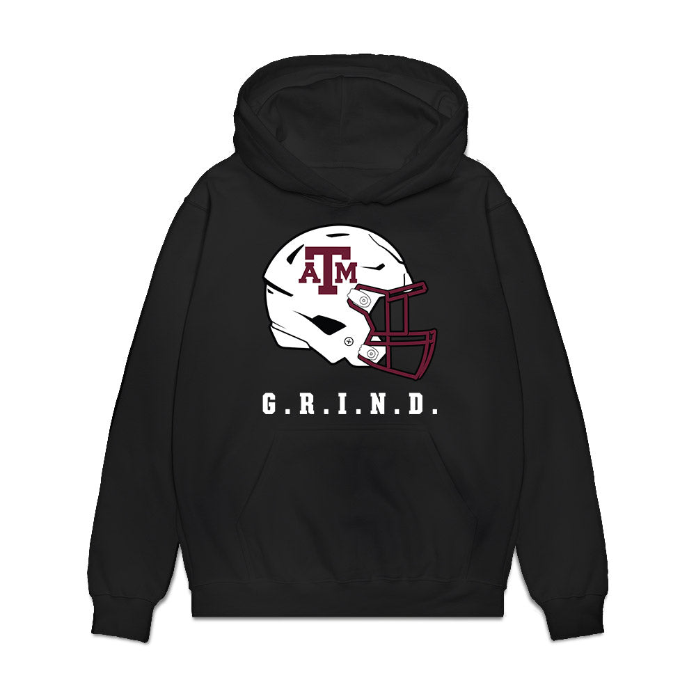 Texas A&M - NCAA Football : Waylon Peters - Vintage Premium Hooded Sweatshirt-0