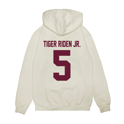 Texas A&M - NCAA Football : Deondrae Tiger Riden Jr. - Vintage Premium Hooded Sweatshirt-1