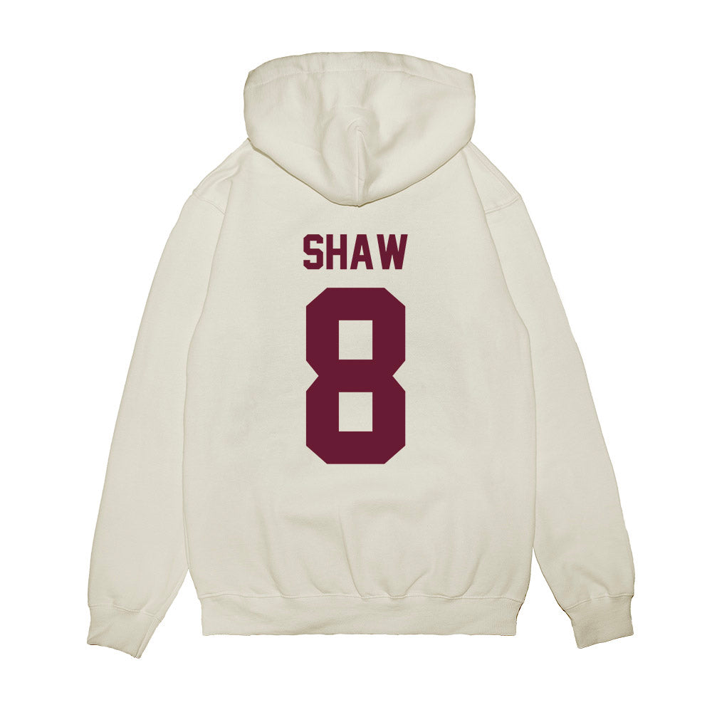 Texas A&M - NCAA Football : Jordan Shaw - Vintage Premium Hooded Sweatshirt-1