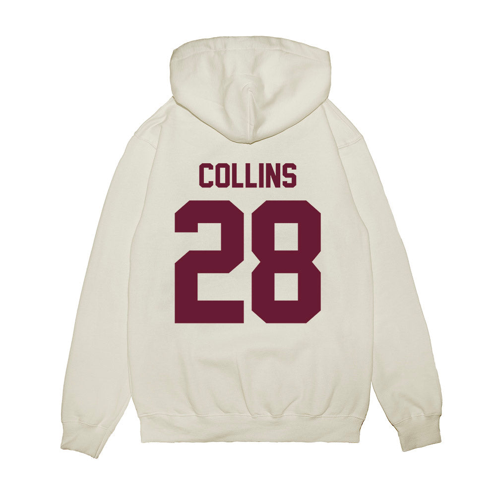 Texas A&M - NCAA Football : Chance Collins - Vintage Premium Hooded Sweatshirt-1