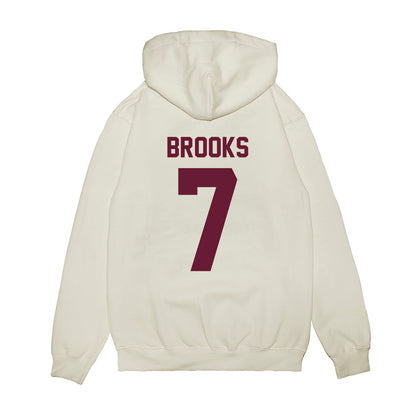Texas A&M - NCAA Football : Dalton Brooks - Vintage Premium Hooded Sweatshirt-1