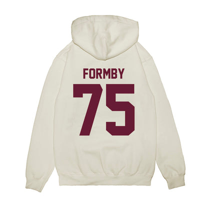 Texas A&M - NCAA Football : Wilkin Formby - Vintage Premium Hooded Sweatshirt-1