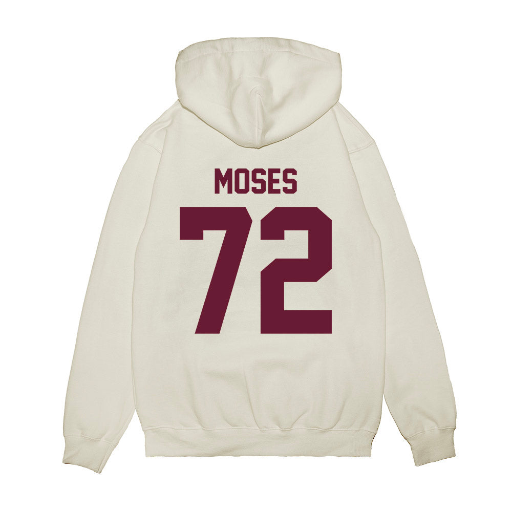 Texas A&M - NCAA Football : Joshua Moses - Vintage Premium Hooded Sweatshirt-1