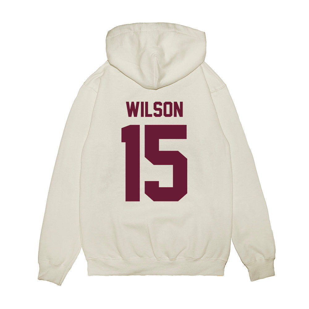 Texas A&M - NCAA Football : Tylan Wilson - Vintage Premium Hooded Sweatshirt-1