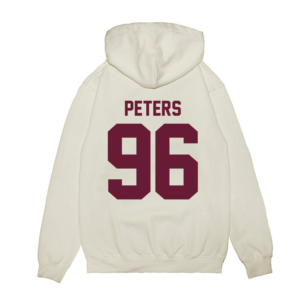 Texas A&M - NCAA Football : Waylon Peters - Vintage Premium Hooded Sweatshirt-1