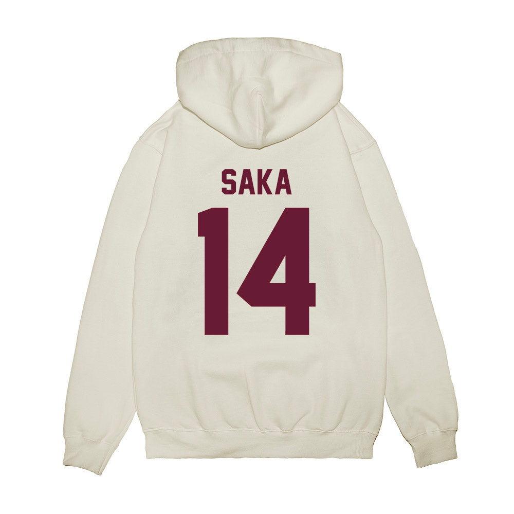 Texas A&M - NCAA Football : Anto Saka - Vintage Premium Hooded Sweatshirt-1