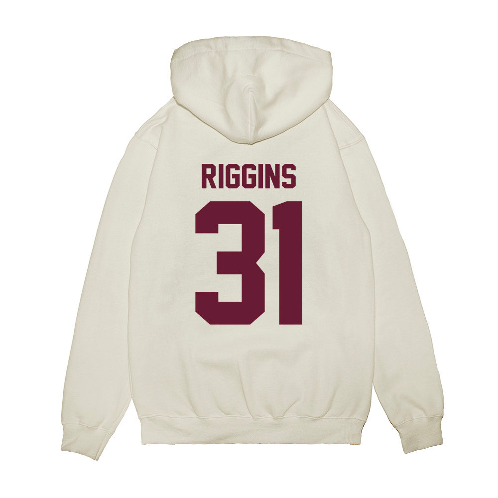 Texas A&M - NCAA Football : Kelvion Riggins - Vintage Premium Hooded Sweatshirt-1