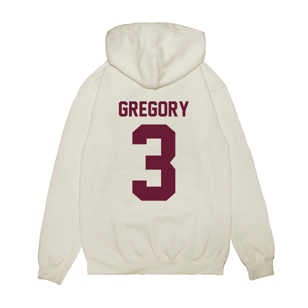 Texas A&M - NCAA Football : Aaron Gregory - Vintage Premium Hooded Sweatshirt-1