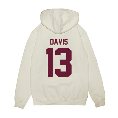 Texas A&M - NCAA Football : Myles Davis - Vintage Premium Hooded Sweatshirt-1