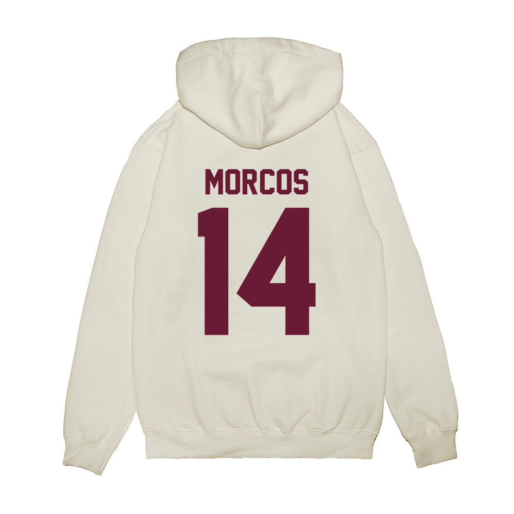 Texas A&M - NCAA Football : Eli Morcos - Vintage Premium Hooded Sweatshirt-1