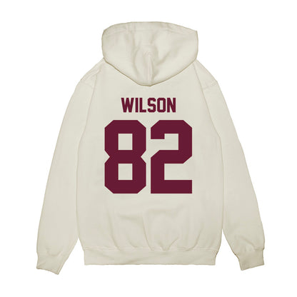 Texas A&M - NCAA Football : Jonah Wilson - Vintage Premium Hooded Sweatshirt-1