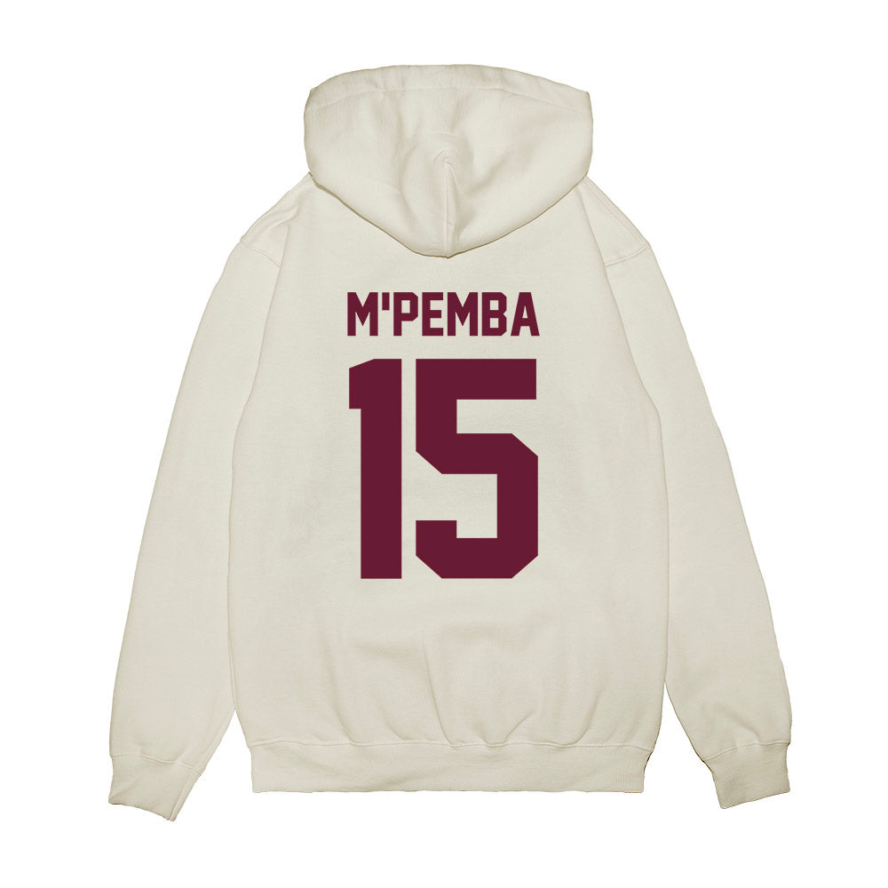Texas A&M - NCAA Football : Sam M'Pemba - Vintage Premium Hooded Sweatshirt-1