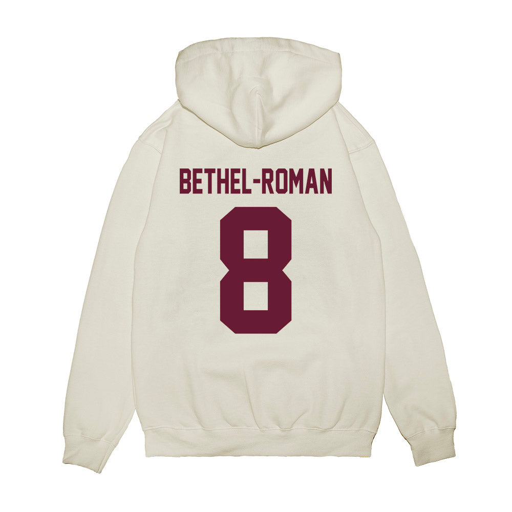 Texas A&M - NCAA Football : Ashton Bethel-Roman - Vintage Premium Hooded Sweatshirt-1