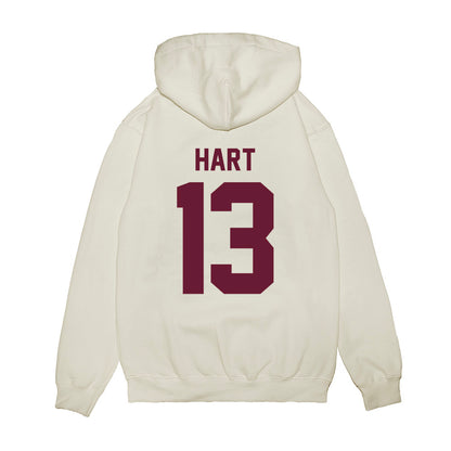 Texas A&M - NCAA Football : Brady Hart - Vintage Premium Hooded Sweatshirt-1