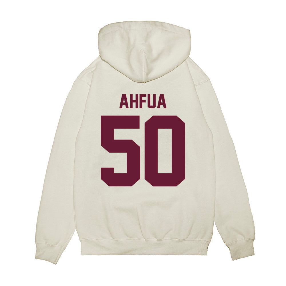 Texas A&M - NCAA Football : Isendre Ahfua - Vintage Premium Hooded Sweatshirt-1