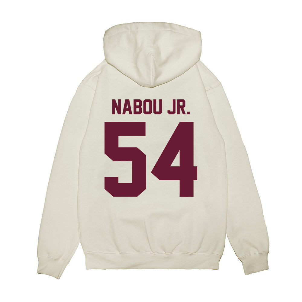 Texas A&M - NCAA Football : Mark Nabou Jr. - Vintage Premium Hooded Sweatshirt-1