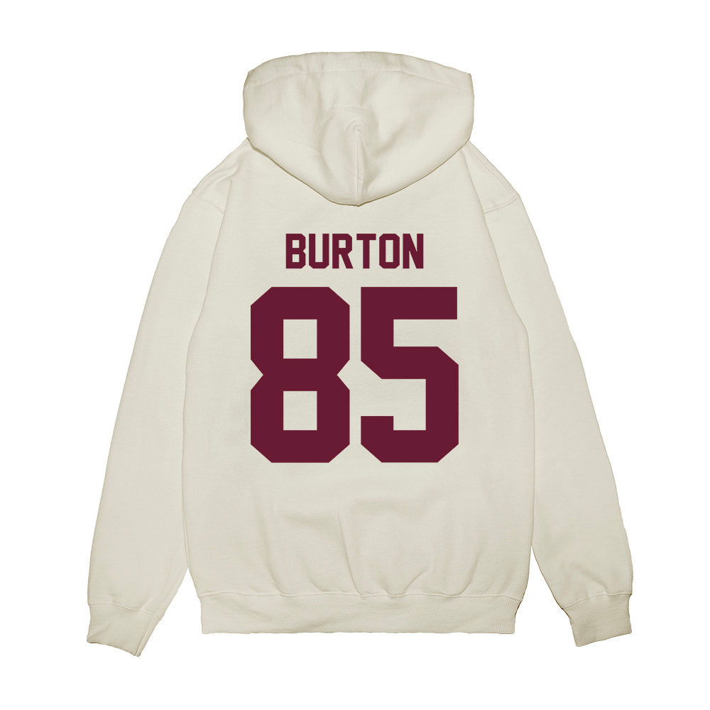 Texas A&M - NCAA Football : Chase Burton - Vintage Premium Hooded Sweatshirt-1