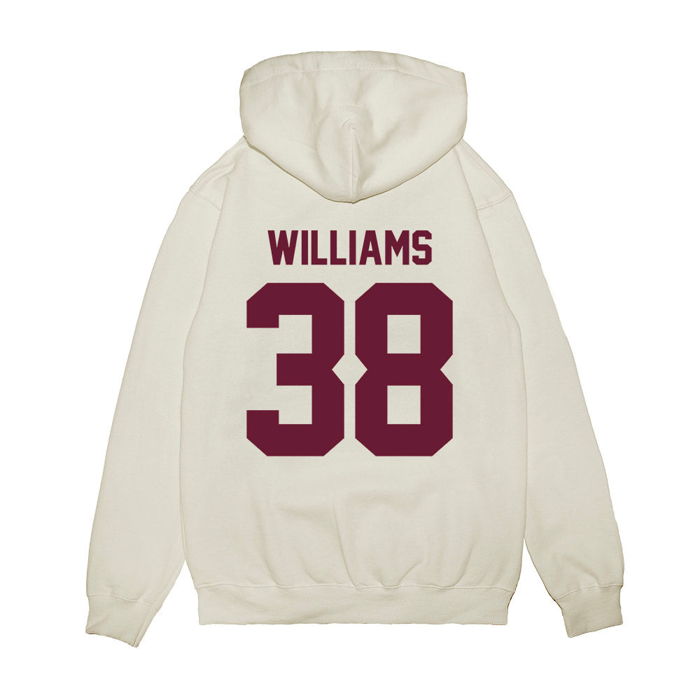 Texas A&M - NCAA Football : Whitaker Williams - Vintage Premium Hooded Sweatshirt-1