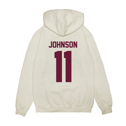 Texas A&M - NCAA Football : Kelshaun Johnson - Vintage Premium Hooded Sweatshirt-1