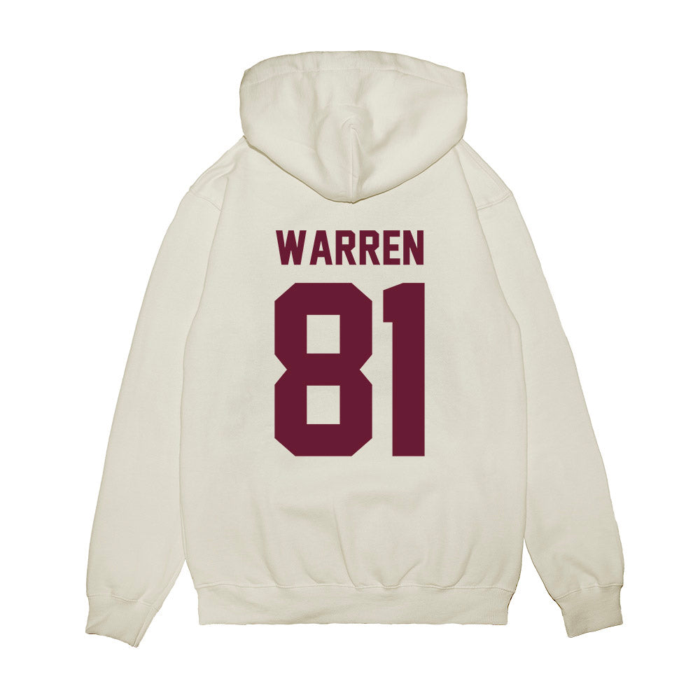 Texas A&M - NCAA Football : Jayden Warren - Vintage Premium Hooded Sweatshirt-1