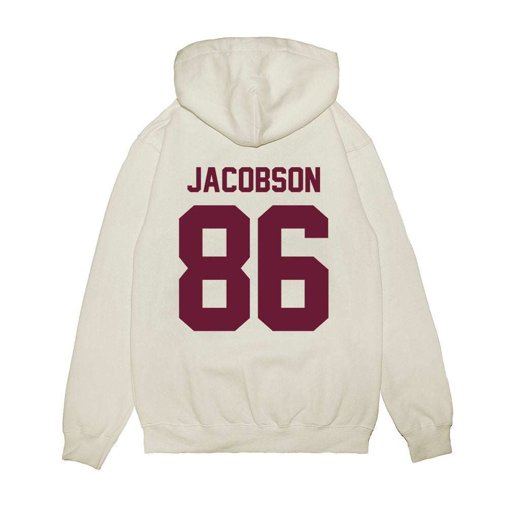 Texas A&M - NCAA Football : Evan Jacobson - Vintage Premium Hooded Sweatshirt-1