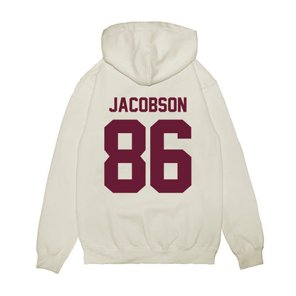 Texas A&M - NCAA Football : Evan Jacobson - Vintage Premium Hooded Sweatshirt-1