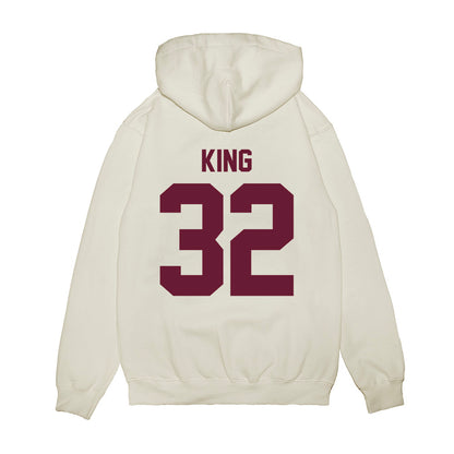 Texas A&M - NCAA Football : Taiyion King - Vintage Premium Hooded Sweatshirt-1