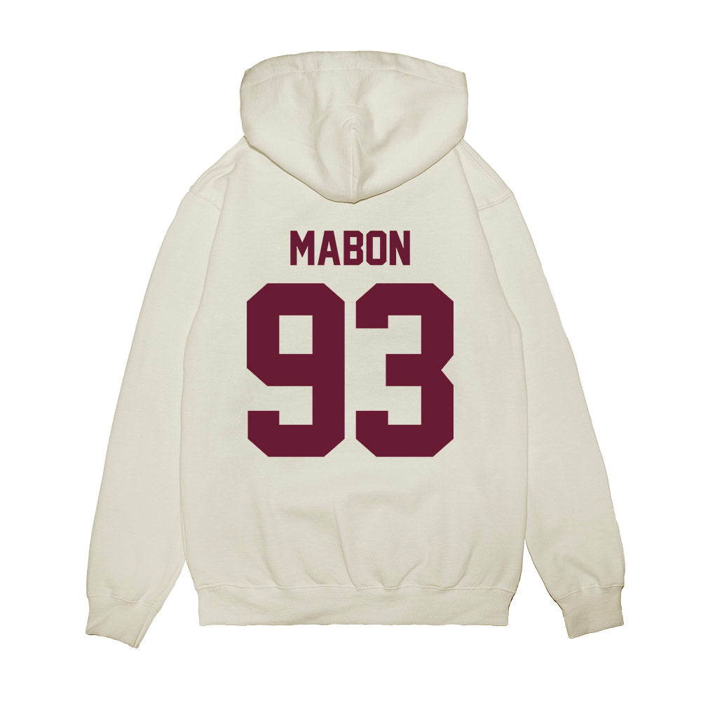 Texas A&M - NCAA Football : Nathan Mabon - Vintage Premium Hooded Sweatshirt-1