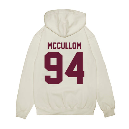 Texas A&M - NCAA Football : Angelo McCullom - Vintage Premium Hooded Sweatshirt-1