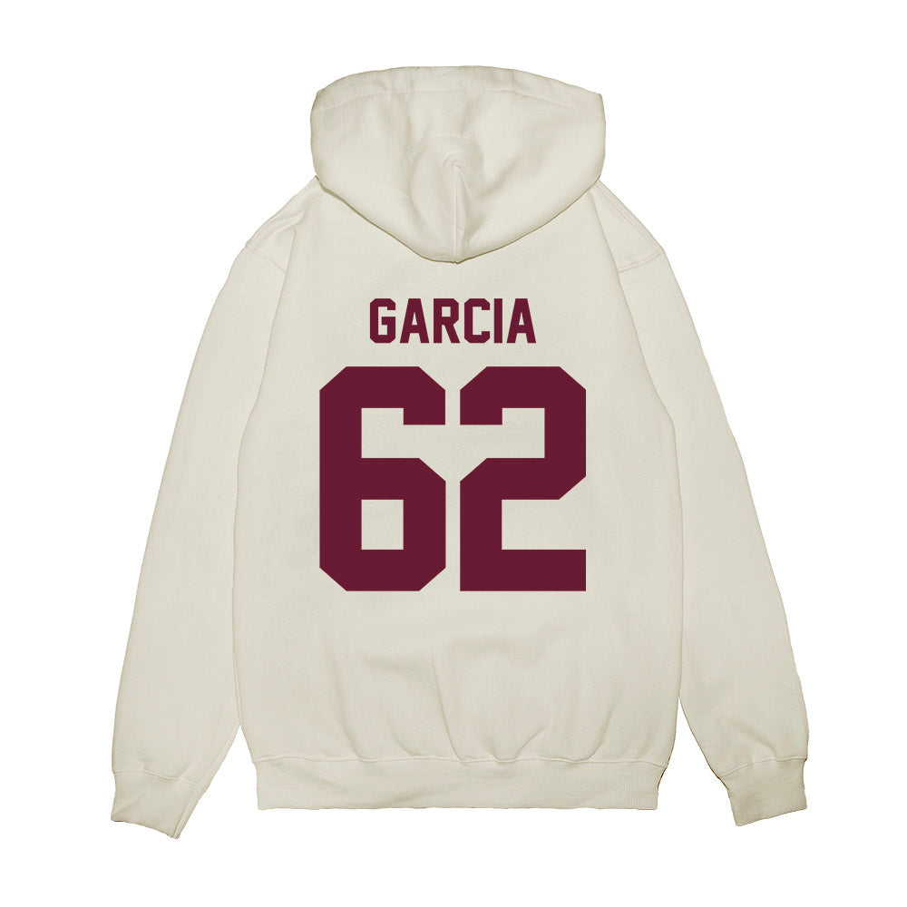Texas A&M - NCAA Football : Marcus Garcia - Vintage Premium Hooded Sweatshirt-1