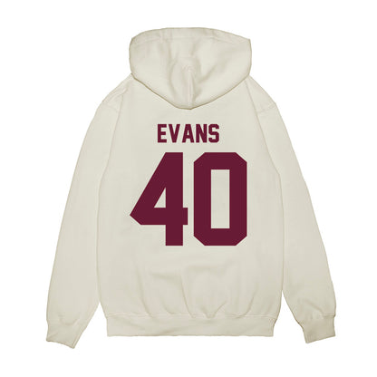 Texas A&M - NCAA Football : Gray Evans - Vintage Premium Hooded Sweatshirt-1