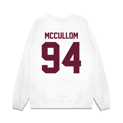Texas A&M - NCAA Football : Angelo McCullom - Vintage Premium Crewneck Sweatshirt-1