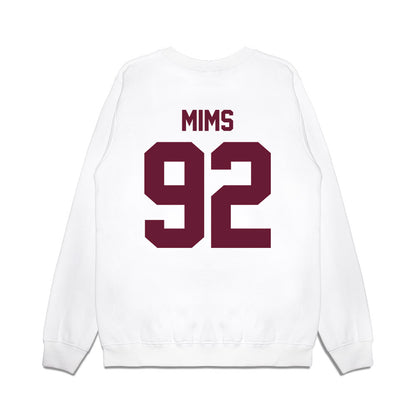 Texas A&M - NCAA Football : CJ Mims - Vintage Premium Crewneck Sweatshirt-1