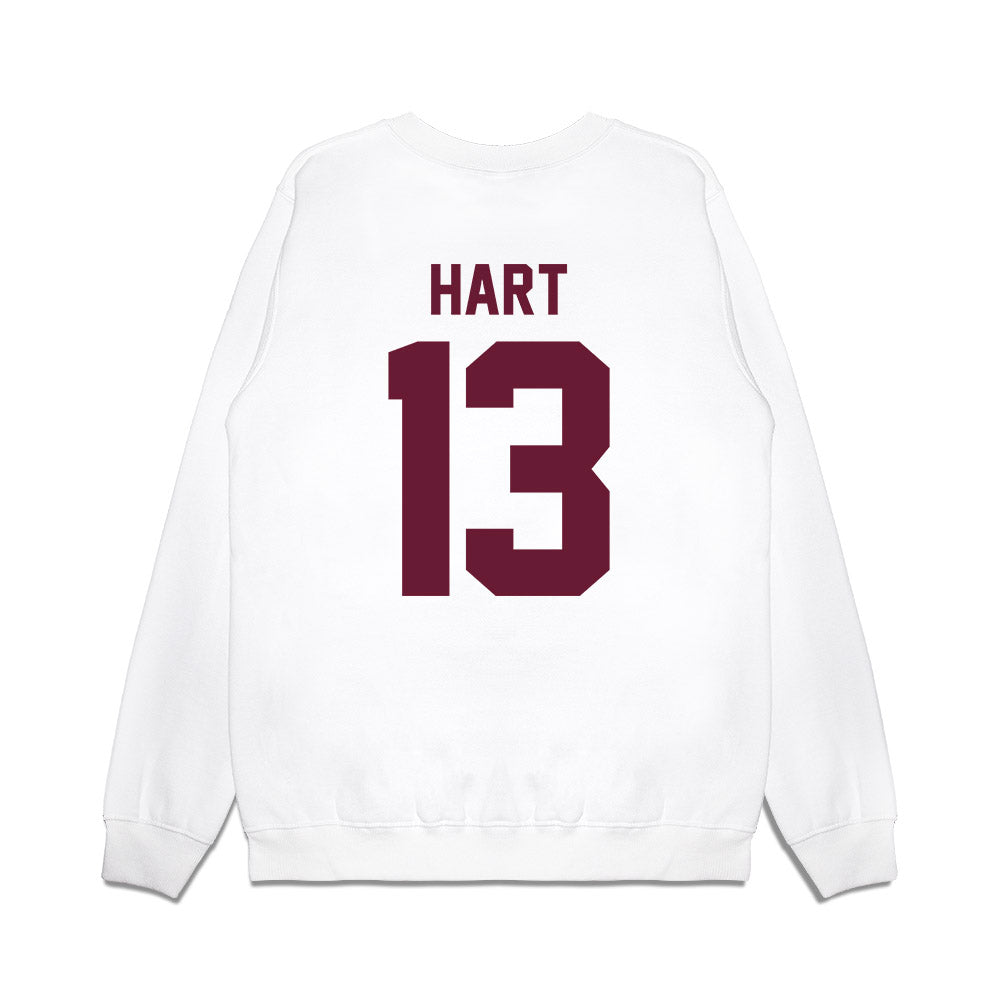 Texas A&M - NCAA Football : Brady Hart - Vintage Premium Crewneck Sweatshirt-1
