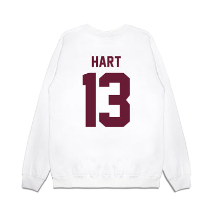 Texas A&M - NCAA Football : Brady Hart - Vintage Premium Crewneck Sweatshirt-1
