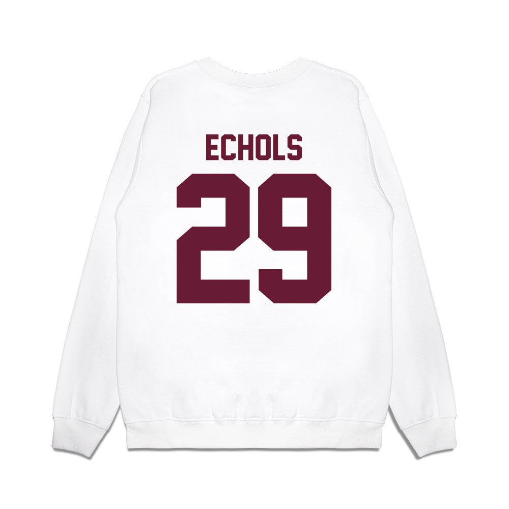 Texas A&M - NCAA Football : Justin Echols - Vintage Premium Crewneck Sweatshirt-1