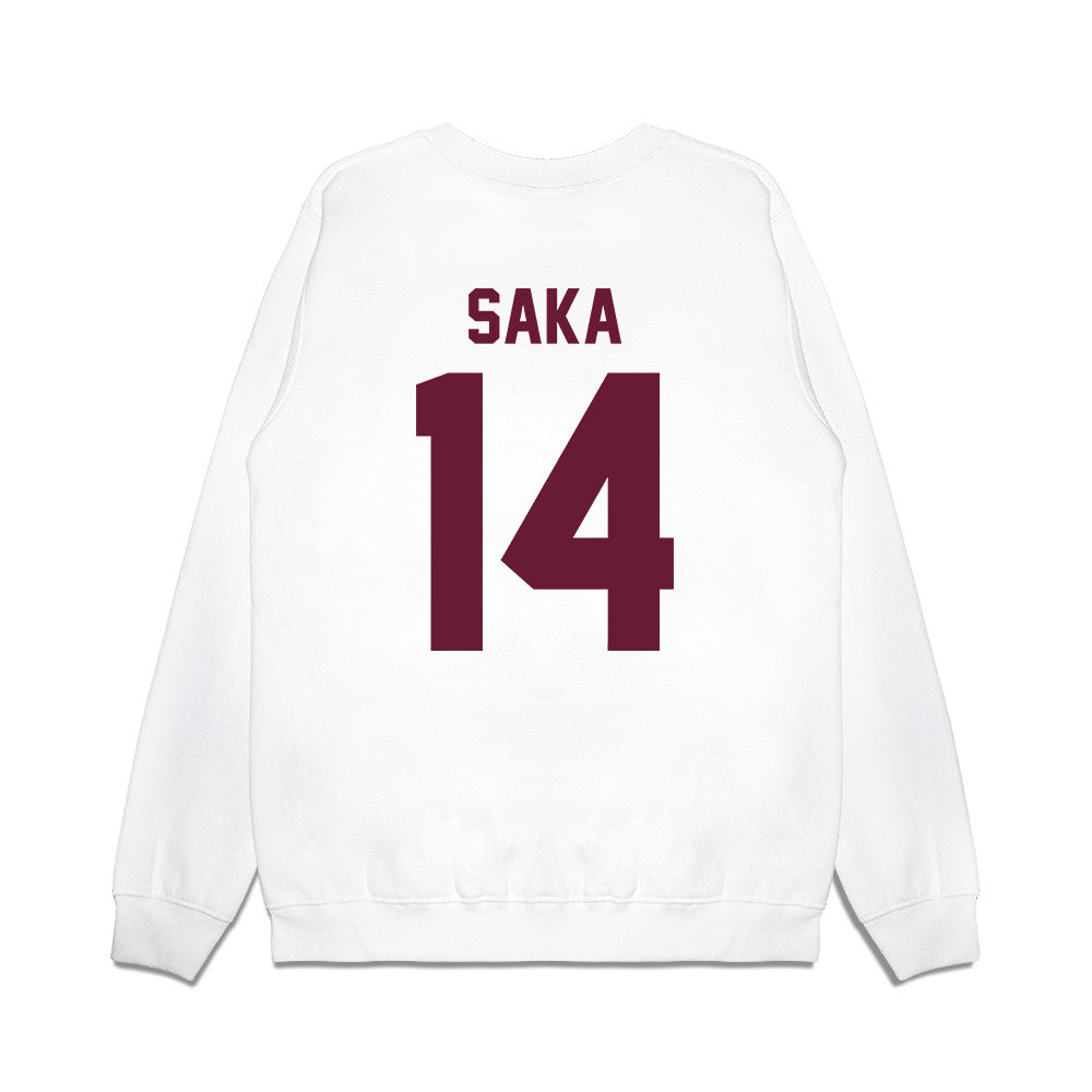 Texas A&M - NCAA Football : Anto Saka - Vintage Premium Crewneck Sweatshirt-1
