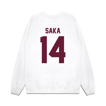 Texas A&M - NCAA Football : Anto Saka - Vintage Premium Crewneck Sweatshirt-1
