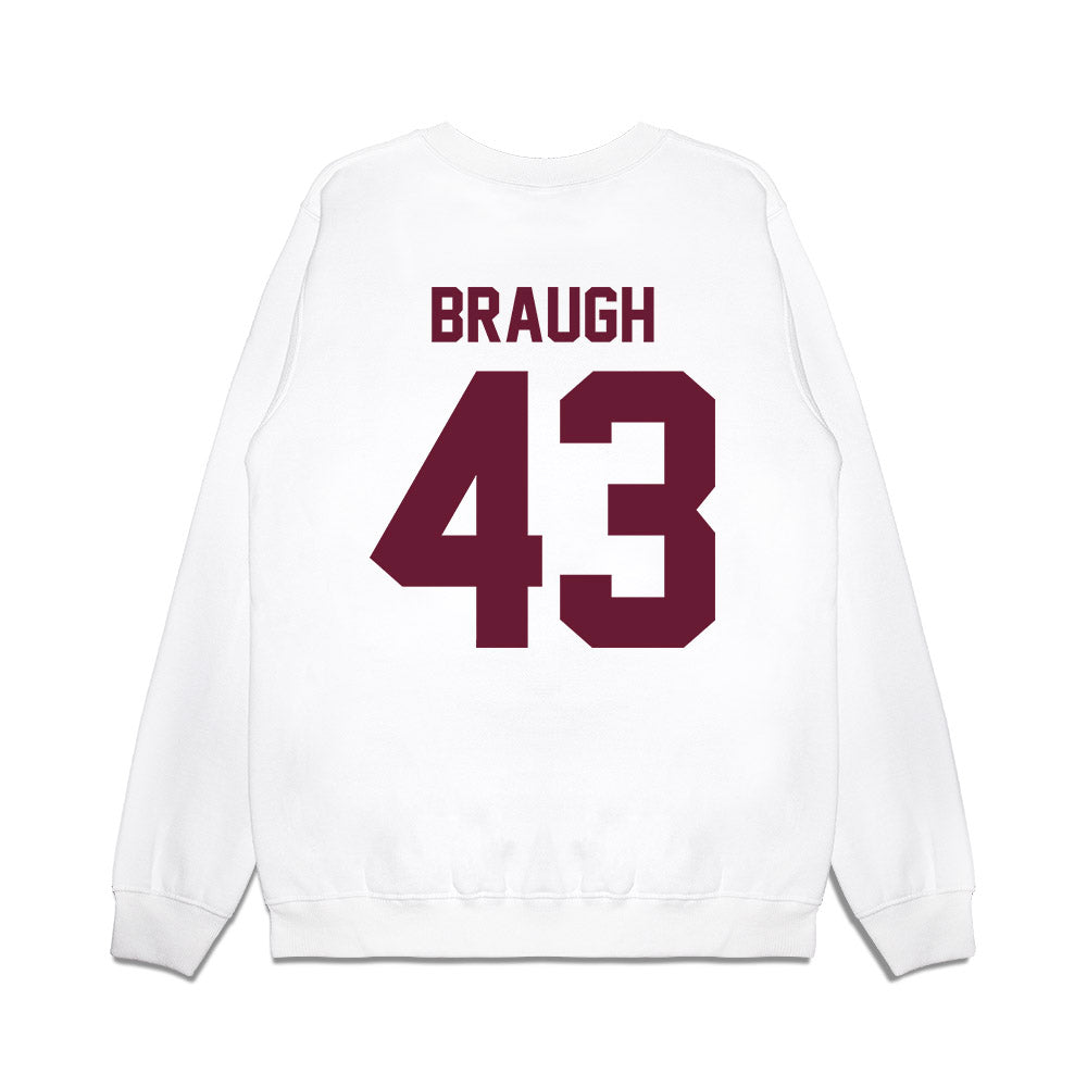 Texas A&M - NCAA Football : Carter Braugh - Vintage Premium Crewneck Sweatshirt-1