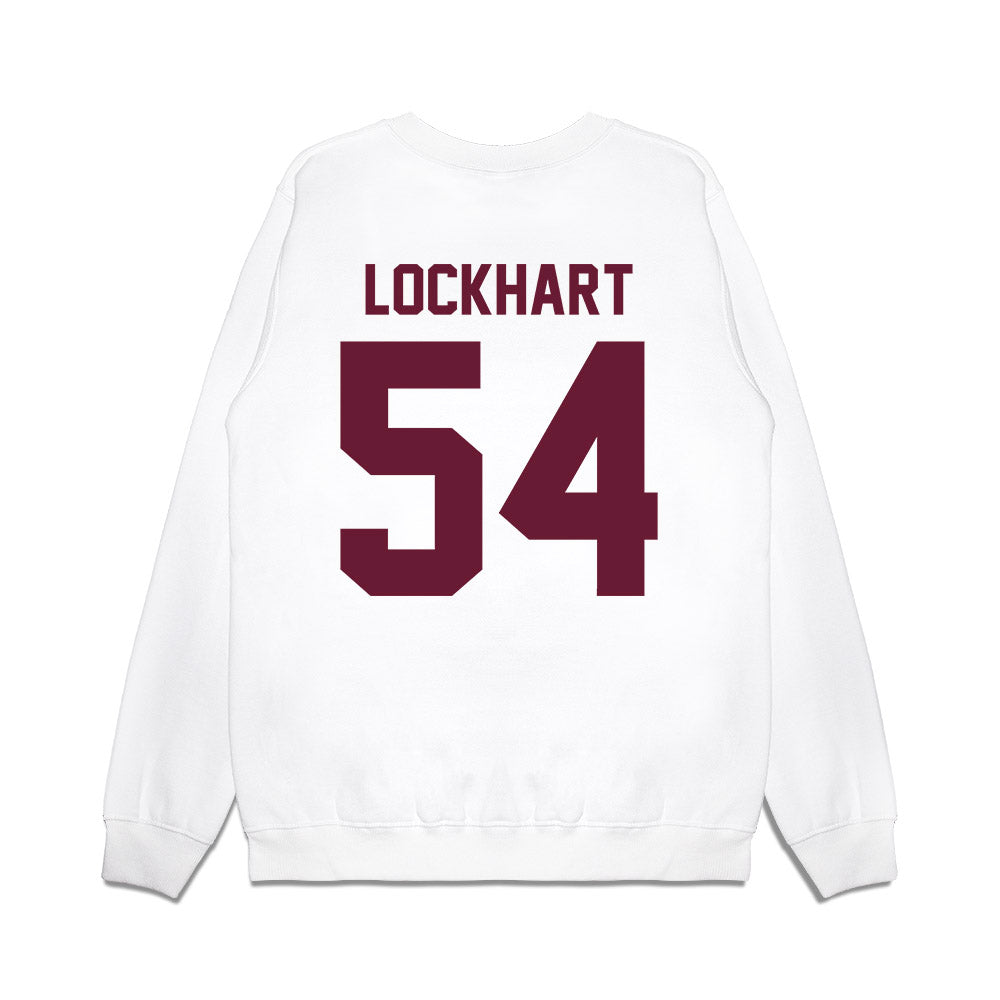 Texas A&M - NCAA Football : Jordan Lockhart - Vintage Premium Crewneck Sweatshirt-1