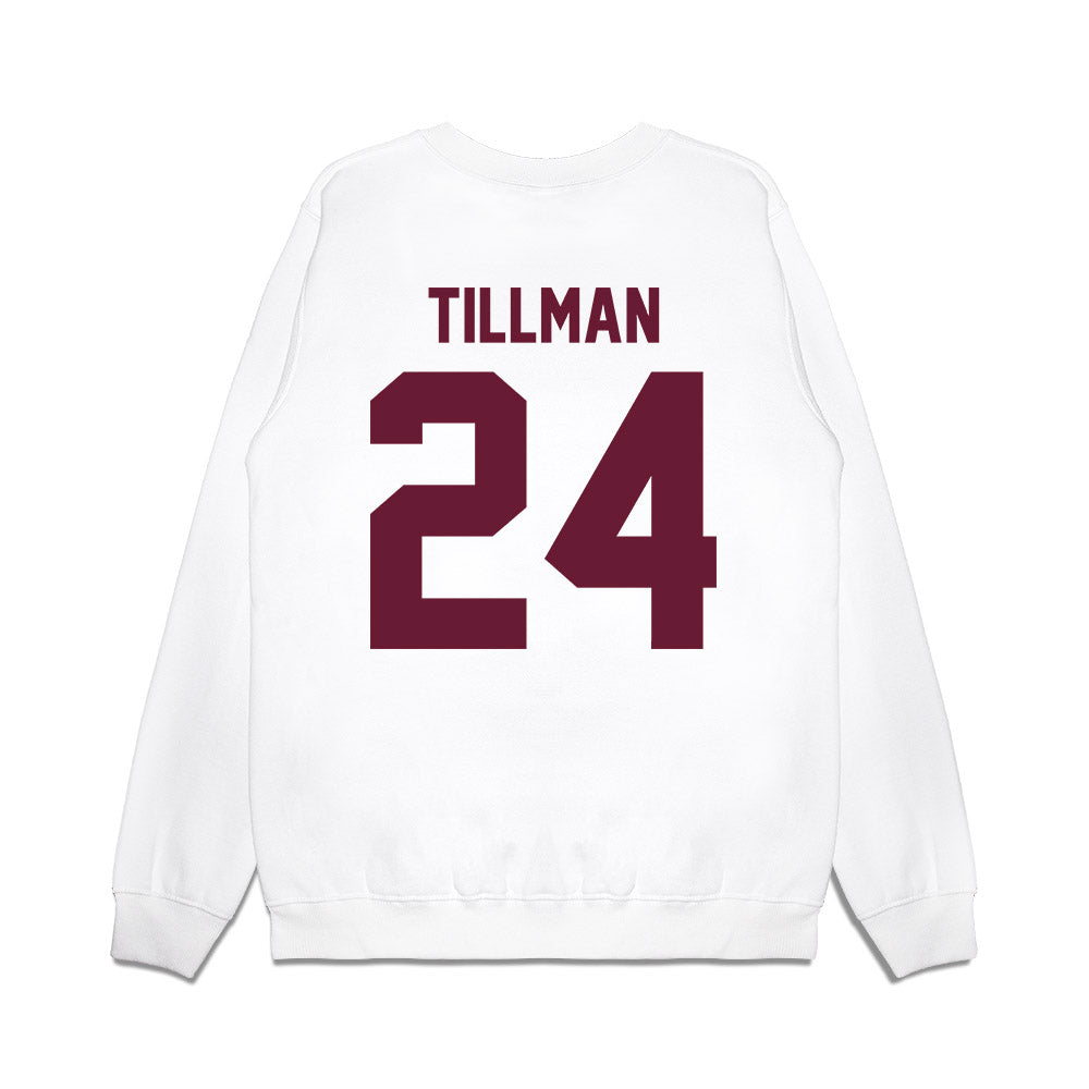 Texas A&M - NCAA Football : Ramarian Tillman - Vintage Premium Crewneck Sweatshirt-1